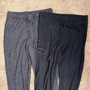 Black and Gray Lounge Pants